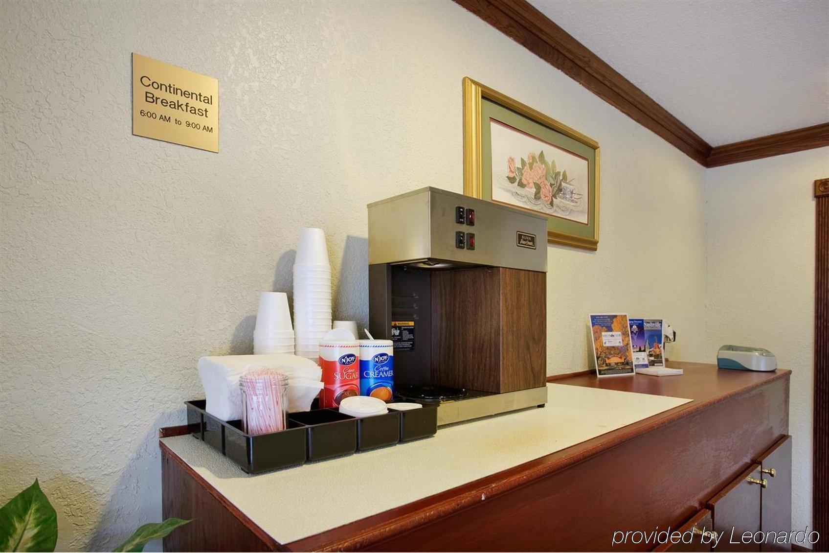 Americas Best Value Inn Near Downtown Nashville Restaurant billede